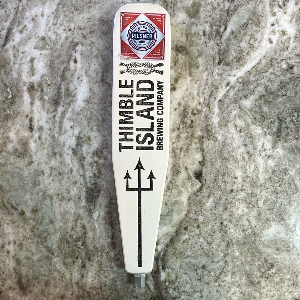 Thimble Island Brewing Company Hero Pilsner Tap Handle